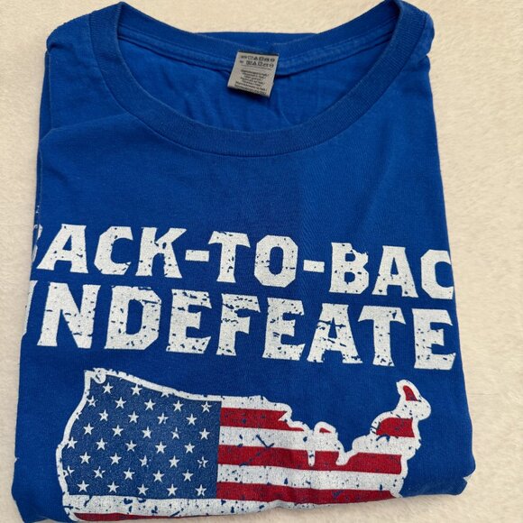 Back to Back World War Champs Men's Tshirt - Picture 2 of 5